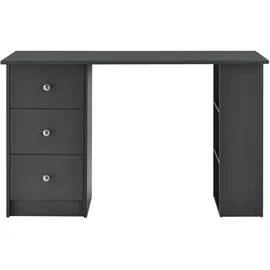[en.casa] Schreibtisch dunkelgrau