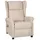 vidaXL Massagesessel Creme Polyester 348525 x 0 x 0 cm Beige