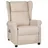 vidaXL Massagesessel Creme Polyester 348525 x 0 x 0 cm Beige