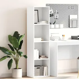 vidaXL Bücherregal 40 x 30 x 152 cm Weiß
