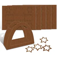 Ursus Laternenpackung Rundbogen Fotokarton 25 Stück