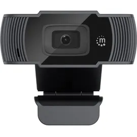 Manhattan USB-Webcam Schwarz