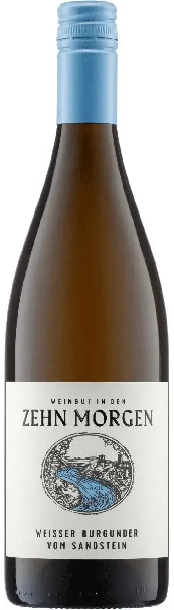 Weingut In den Zehn Morgen Weisser Burgunder vom Sandstein Bio/Vegan Weißwein trocken 0,75 l | 2022