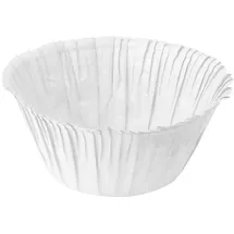 Fackelmann - Muffin-pergamentbackförmchen Weiß 7 X 3,5cm 30 Stück Antihafteffekt