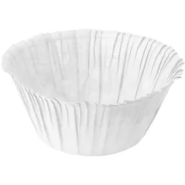 Fackelmann - Muffin-pergamentbackförmchen Weiß 7 X 3,5cm 30 Stück Antihafteffekt