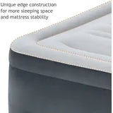 Intex 64418 Comfort-Plush 'Queen' Luftbett (L x B x H) 203 x 152 x 56cm Grau