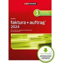 LEXWARE faktura+auftrag 2024 Software Vollversion (Download-Link)