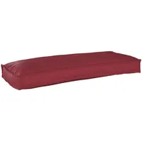 VidaXL Sitzauflage Palettenkissen für Bank Weinrot 100 x 40