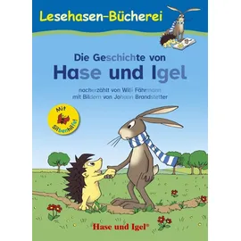 Hase und Igel Verlag Die Geschichte von Hase und Igel / Silbenhilfe