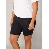 Base Level Curvy Shorts Sommerhose mit Elasthan, schwarz