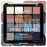 NYX Professional Makeup Ultimate Shadow Palette Lidschatten Farbton Vintage Jean Baby 16 St.