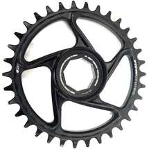 E-Thirteen Kettenblatt E*Spec Direct Mount 36 Zähne Schwarz