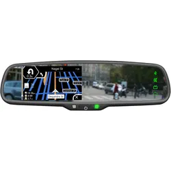  4.3 Zoll Spiegelmonitor inkl. Win CE Navigation + Bluetooth Frei 