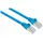 Intellinet Network Solutions Intellinet Netzwerkkabel Patchkabel CAT 6a S/FTP, 1.50 m, Blau Folienschirm, Geflechtschirm, Geschirmt, Halogenfrei 1St.