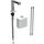 Geberit Brenta Sensor-Armatur inkl. mit AP-Funktionsbox chrom 116.175.21.1