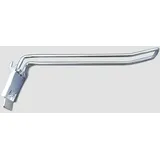 gebar – 10 Klapphaken, Doppelklapphaken, Einzelklapphaken für Tego Lochwand Rundlochung, Schlüssellochung, Haken nach Wahl (Doppelhaken, 20 cm)