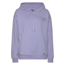 Buffalo Hoodie mit Statement Druck Lila 40/42