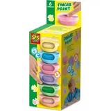 SES Creative Fingerfarbe Pastell 6 St. 45 ml
