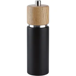 ZASSENHAUS Serie Hannover Pfeffermühle 18 cm Gusseisenoptik Eichenholz