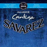 Savarez Saiten für Klassikgitarre Alliance Cantiga Satz, High Tension, blau, 510AJ