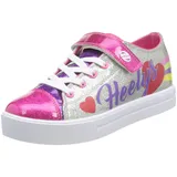 Heelys Hly-g2w-1666 Schuhe mit Rollen, Silbernes Regenbogenherz, 35 EU - 35 EU