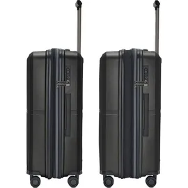 pactastic Collection 01 4-Rollen Cabin 67 cm / 71 l schwarz/metallic