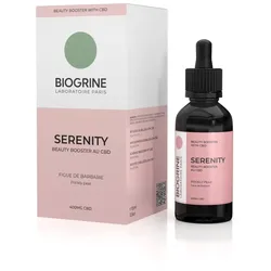Biogrine 'Serenity“ Intensiver Beauty-Serum Booster MIT CBD Kaktusfeige Serum 15 ml Unisex