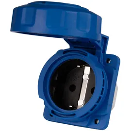 Doktorvolt Einbausteckdose 230V 16A IP67 Blau 1 St.