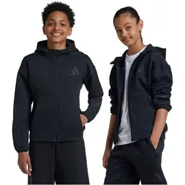adidas Z.N.E. Reißverschlusspullover Black / Black 128