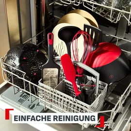 Tefal Knoblauchpresse Ingenio+ Edelstahl/Kunststoff schwarz/rot