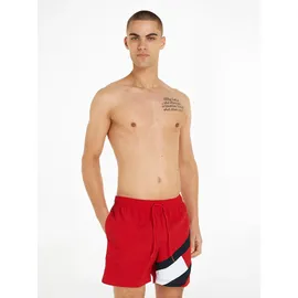 Tommy Hilfiger Badeshorts SF MEDIUM DRAWSTRING Rot XL