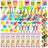 Lubibi 80 Stück Mitgebsel Kinder Kindergeburtstag Spielzeugset,Pinata Füllung,Goodie Bags Fillers für Gastgeschenke für Mädchen Jungen Klassenzimmer Preise Karneval Osterfeste Geschenke