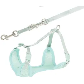 Trixie Junior Welpen-Softgeschirr Hundegeschirr Mint S–M