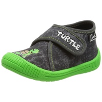 Beck Jungen Turtle Hausschuh, Grau, 24 EU