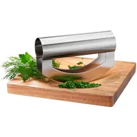 GEFU VIAVO Wiegemesser 18 cm Silber