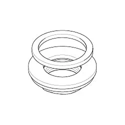 Dornbracht Gegenverschr. G 3/4 Schaft 0423100040590 ERSATZTEILE 04231000405 D 45 mm, 3/4"