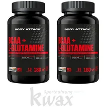 Body Attack BCAA L-Glutamin Kapseln 180 Stück
