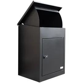 Extralink LockStar Paketbox Schwarz inkl. Zeitungsfach