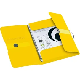 Herlitz Gummizugmappe A4 gelb