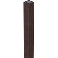 GROJA Torpfosten 7 x 7 x 240 cm Anthrazit