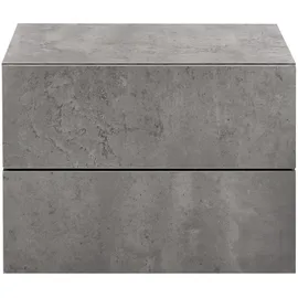 [en.casa] Wandregal 40 x 30 x 29 cm Grau