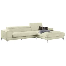 W.Schillig Eckcouch Mikrofaser 3-Sitzer Beige