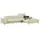 W.Schillig Eckcouch Mikrofaser 3-Sitzer Beige