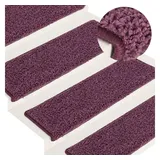 vidaXL Stufenmatte 65 x 21 cm Dunkelviolett