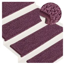 vidaXL Stufenmatte 65 x 21 cm Dunkelviolett
