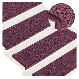 vidaXL Stufenmatte 65 x 21 cm Dunkelviolett