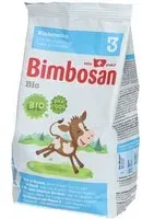 BIMBOSAN Lait de croissance 3 Bio Poudre Et Solvant Pour Une Instillation Intravésicale 400 g