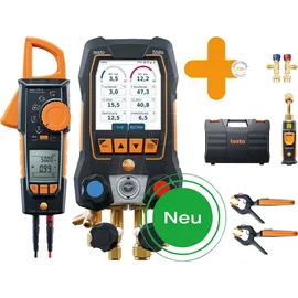 TESTO 0564 4558 - Smart Vakuum Set testo 558s, inkl. Data Logging und Stromzange