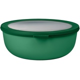 Mepal - Multi Bowl Cirqula Round - Vorratsdose mit Deckel - Geeignet als Luftdichte Aufbewahrungsbox für den Kühlschrank, Mikrowellengeschirr & als Frischhaltedosen - 2250 ml - Vivid green