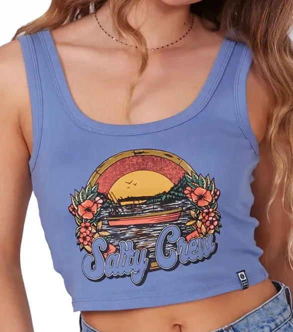 SALTY CREW ON VACATION Tanktop 2024 blue dusk - L
